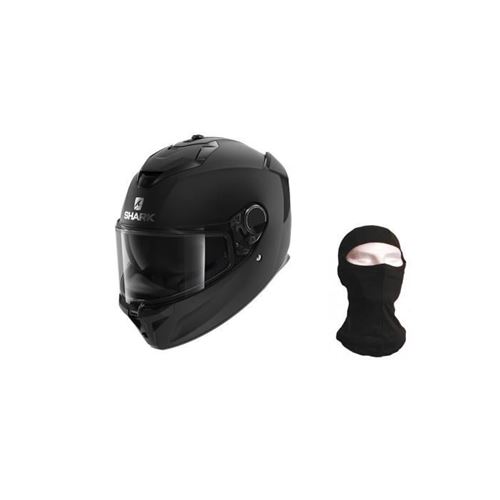 SHARK Spartan GT Casque moto Intégral + Cagoule - Noir mat