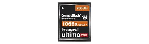 Integral UltimaPro - Carte mémoire flash - 256 Go - 1066x - CompactFlash