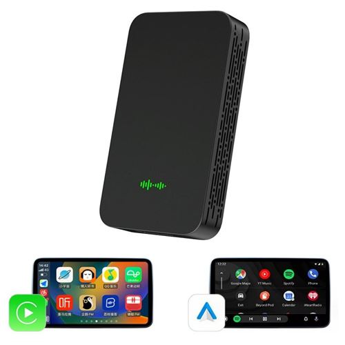 Convertisseur Autoradio CarPlay Et Android Auto Sans Fil Plug And Play YONIS