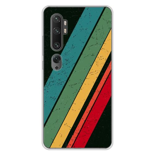 Coque en silicone imprimée compatible Xiaomi Mi Note 10 Mi Note 10 Pro Grunge