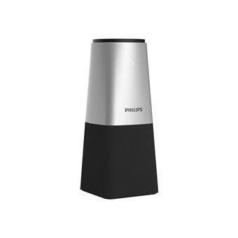 Philips SmartMeeting PSE0540 - Microphone de conférence portable - certifié Zoom, Certifié pour Microsoft Teams, Certifié Google Meet, certifié GoToMeeting - argent gris foncé