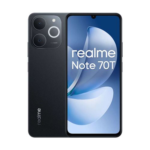 Smartphone Realme 8 Noir 6.75 Pouces Ram 4 Go Stockage 64Go