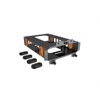 be quiet! - Compartiment pour lecteur de support de stockage - capacité : 1 disque dur ou 2 SSD - noir, orange - 1