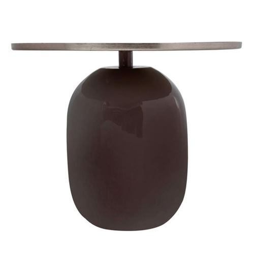 GENERIQUE - Table d'appoint - Lucile - Gris - 51cm - Image 3