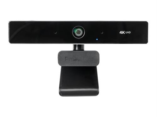 ProXtend X701 - Webcam - couleur - 8 MP - 3840 x 2160 - 4K - Focale fixe - audio - USB - MJPEG, YUV2