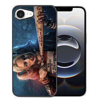 Coque pour iPhone 16e - Harley Quinn Batte - 1