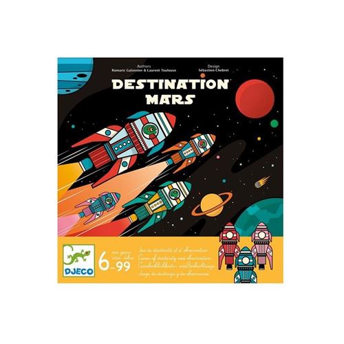 Jeu de Rapidité et Dextérité Destination Mars pour Pilotes Galactiques Neuf - vue 2