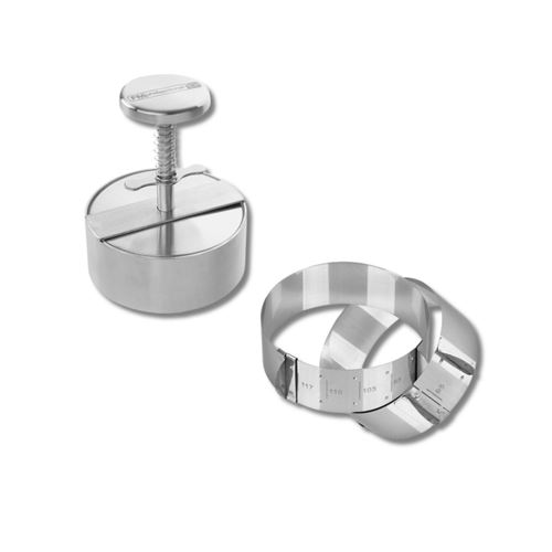 Fm Professional Gris Ensemble De 2 Pièces Pour Hamburger - Image 2