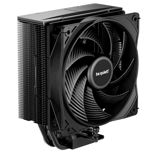 Be Quiet! Pure Rock 3 - Refroidisseur De Processeur - (Pour : Lga1150, Lga1151, Lga1155, Lga1200, Lga1700, Lga1851, Am4, Am5) - Base En Cuivre Avec Ailettes En Aluminium - 120 Mm - Noir