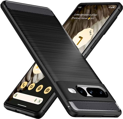 Coque Google Pixel 7 Pro COMAKU - Bague Support 360° - Protection Choc - Bleu Royal