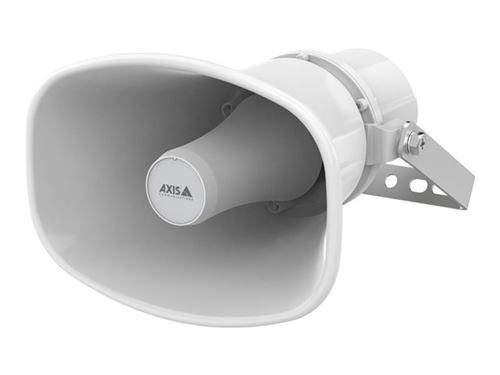 Axis C1310-E - MKII - haut-parleur IP - pour système d'assistant personnel - Ethernet, Fast Ethernet, PoE, PoE-Plus - blanc, RAL 9010