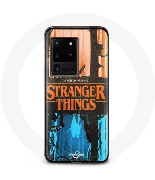 Coque pour Samsung Galaxy S20 Ultra Stranger Things Couverture des amis Maniacase