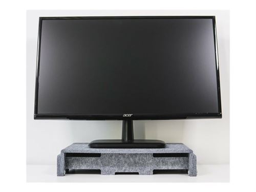 Non Communiqué Gris Clair Bakkerelkhuizen Q-Riser 110 - Support Pour Moniteur