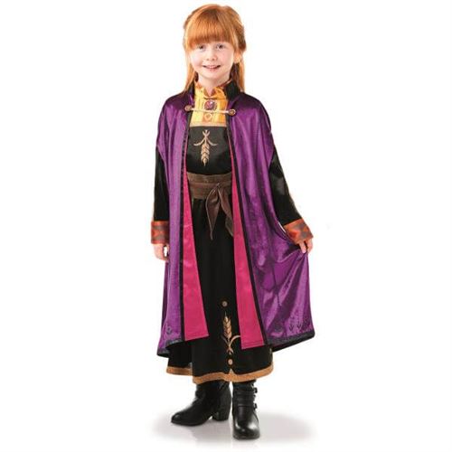 Coffret déguisement deluxe - La Reine des Neiges 2 - Anna - Taille L (7-8 ans)