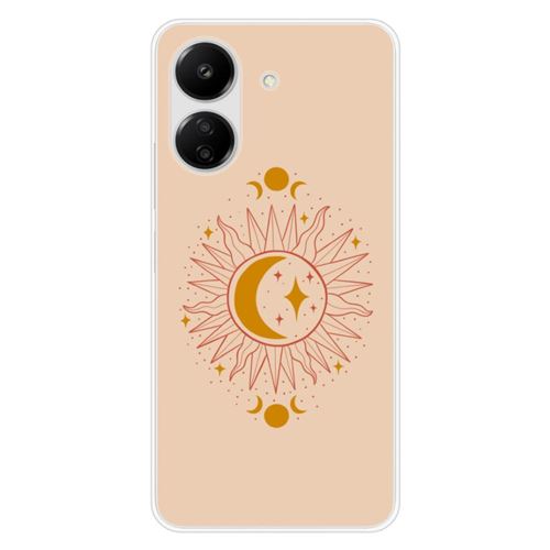 Coque en silicone imprimée compatible Xiaomi Redmi 13C 4G Zénith