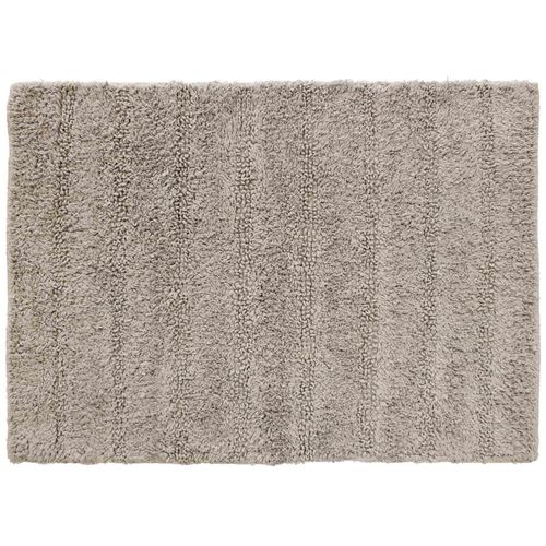 Tapis de bain 50 x 70 cm coton uni essencia Taupe