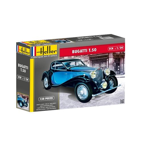 Heller Maquette Voiture : Bugatti T.50 - Image 3