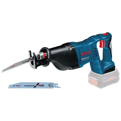 Scie Sabre 18V Gsa 18V-Li (Sans Batterie Ni Chargeur) - Bosch - 060164J000