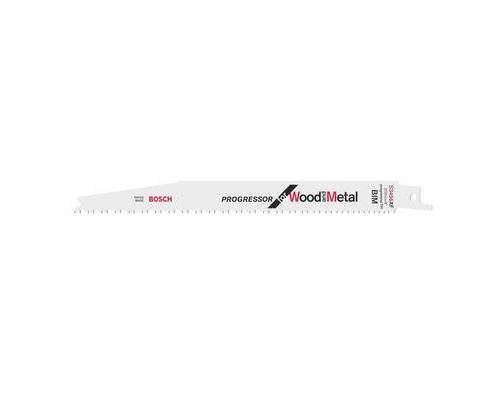 Lame De Scie-Sabre S 3456 Xf, Progressor For Wood And Metal, Lot De 2 Bosch Accessories 2608654405 Longueur Lame De Scie 200 Mm