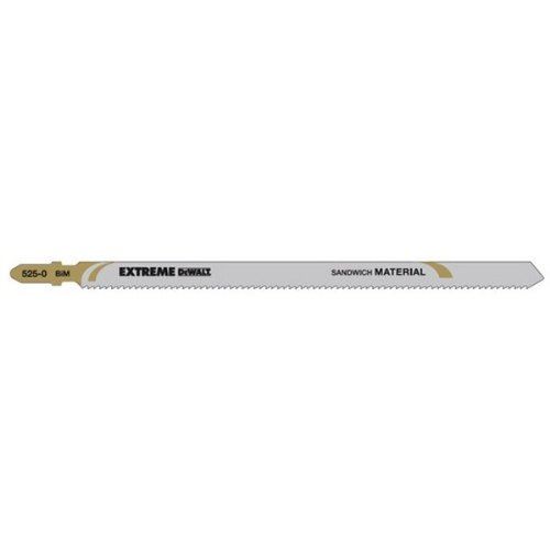 Dewalt Dt2084-Qz - Hoja De Sierra De Calar Extreme Bi-Metal Para Material Especial, Longitud: 180Mm, Paso De Diente: 1.7Mm, Para Cortes Rectos Y Curvos En Materiales Compuestos Y Planchas Metálicas De Espesor Medio De Hasta 120Mm