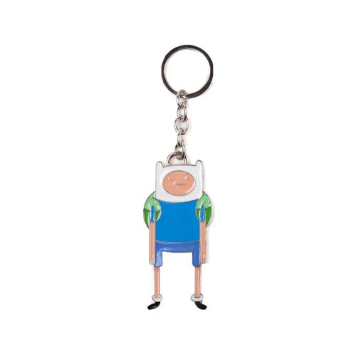 Porte-clés Finnois Adventure Time en métal