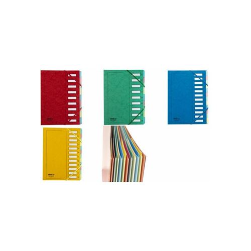 Trieur Extendos 237 Mon Dossier - 9 compartiments - carte forte vernie - rouge