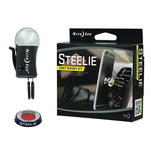 Nite Ize Steelie - Kits Voiture (105 X 31 X 111 Mm, Noir)