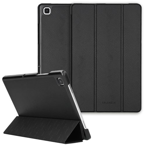 Étui de tablette portefeuille Kesia Serpent Trifold pour Samsung pour Galaxy Tab A7 Noir Selencia