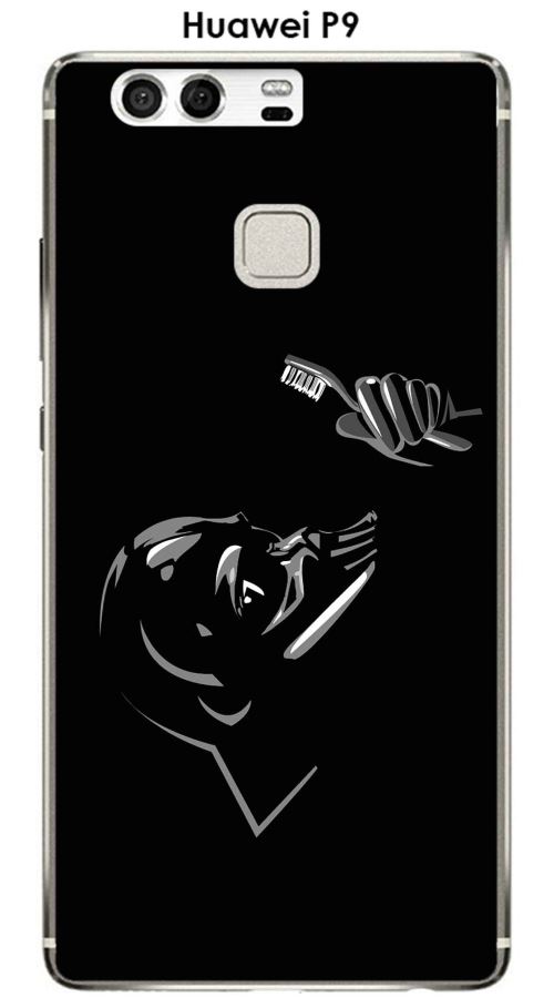 Coque Huawei P9 design dark-tees