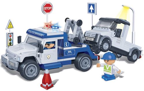 BanBao Dépanneuse de police 8345
