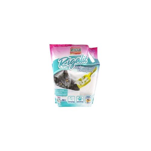 Riga Litiere Fine Agglomerante - Pour Chat - 1,8kg