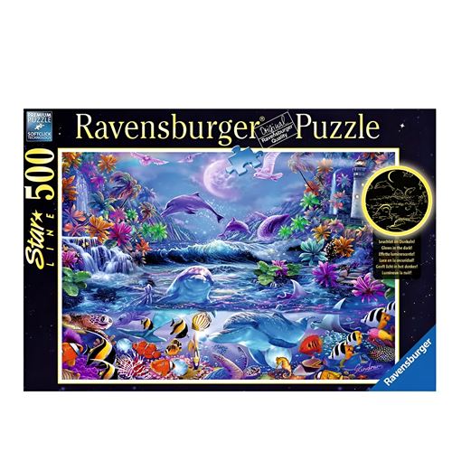 Puzzle 500 pièces Ravensburger Star Line La magie du clair de lune