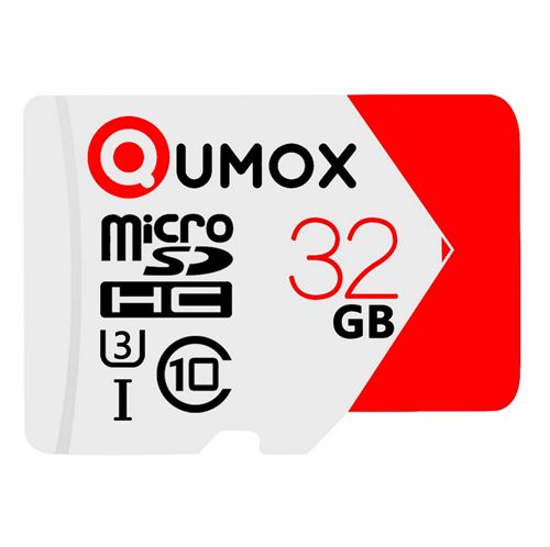 Qumox Extreme 32Go Carte mémoire Micro SD SDHC classe 10 UHS-I 80Mo/s