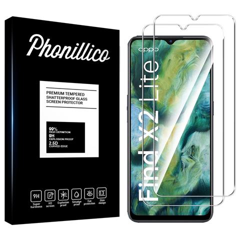 Verre Trempé pour Oppo FIND X2 LITE [Pack 2] Film Vitre Protection Ecran Ultra Resistant Phonillico®