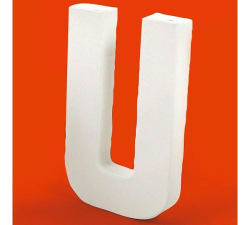 Lettre en carton U