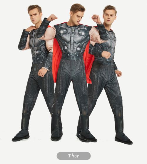 Déguisement de muscle Spiderman Avengers adulte   Nouveau Thor (165-180cm)