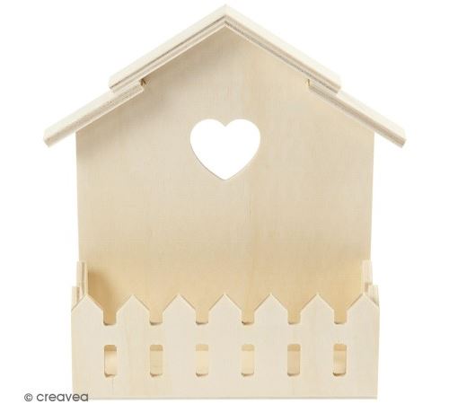 Étagère en bois - 16,5 x 13 x 5,5 cm