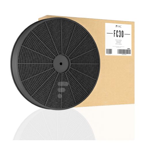 Fc30 - filtre charbon compatible hotte indesit c00090829