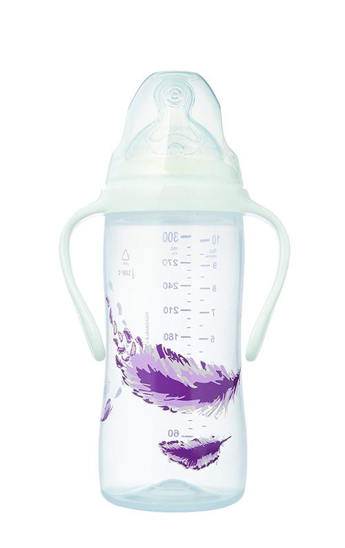 Tigex 80603259 Biberon Col Large Multiflow 300 ml Poignées 6+ Mois