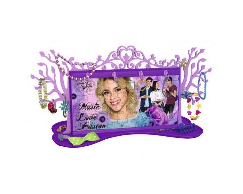 Puzzle 108 Pièces : Puzzle 3D - Girly Girls Edition - Arbre à Bijoux : Violetta, Ravensburger