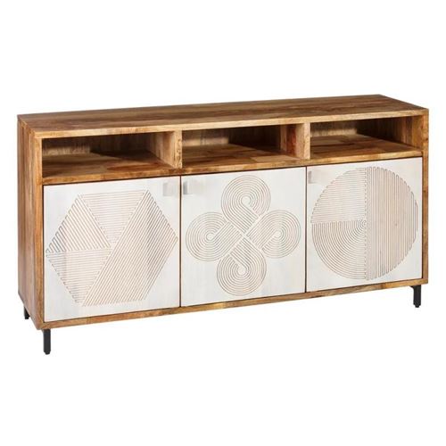 Buffet 3 portes 3 niches - PLATOO