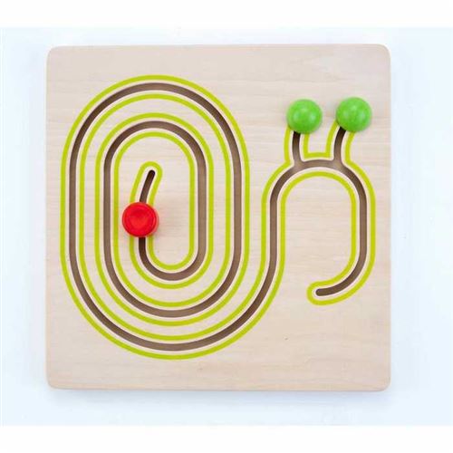 Jeu éducatif en bois de motricité l’escargot