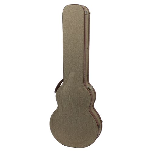 Fazley GC-EC120GF étui guitare single cut tweed