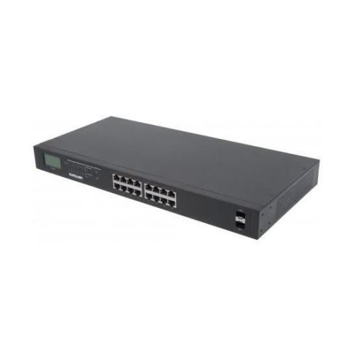 Intellinet 561259, Gigabit Ethernet (10-100-1000), Full duplex, Connexion Ethernet, supportant l'alimentation via ce port (PoE)