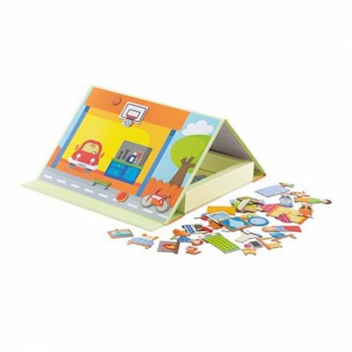 Sevi Magnet Puzzle Maison 57 pièces