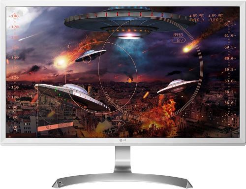 LG 27UD59-W - Écran LED - 27 - 3840 x 2160 4K @ 60 Hz - IPS - 250 cd/m² - 1000:1 - 5 ms - 2xHDMI, DisplayPort