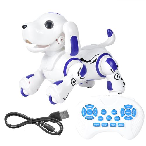 25€57 sur Jouet Robot de Chien Détection Tactile Télécommande pour enfant -  Bleu - Autre jeux éducatifs et électroniques - Achat & prix