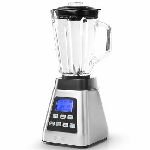 Princess - blender 1.5l 1000w inox/noir - 212071-01-001