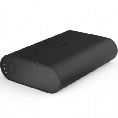 Microsoft Portable Dual Charger DC-33 - Banque d'alimentation - 9000 mAh - 2100 mA - 2 connecteurs de sortie (USB) - sur le câble : Micro-USB - noir