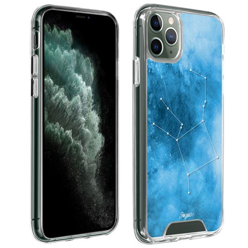 Coque pour iPhone 11 Pro Max Imprimé Constellation Pégase Made In France Antichoc